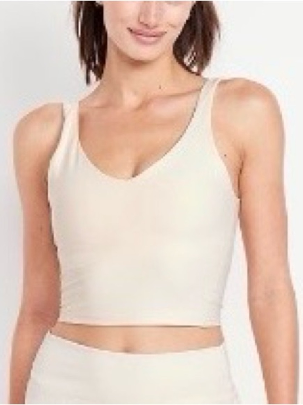 Old Navy XL V-neck 
Light Support
PowerSoft Longline
Sports Bra